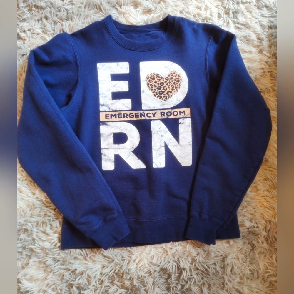 Navy Blue Sweatshirt